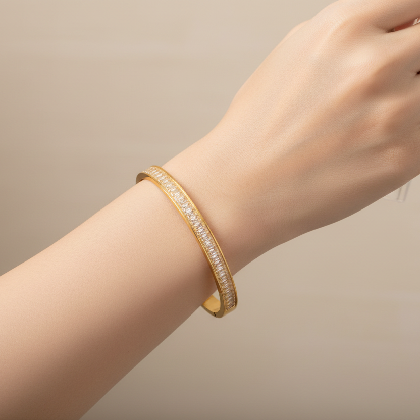 Baguette Line Armreifen