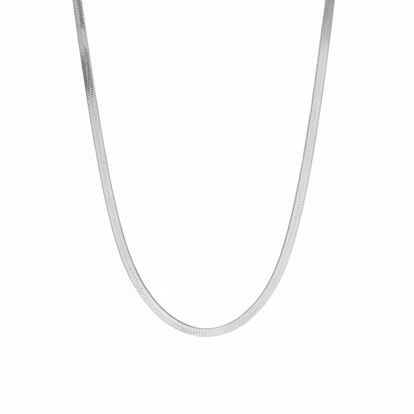 Snake Halskette Silber