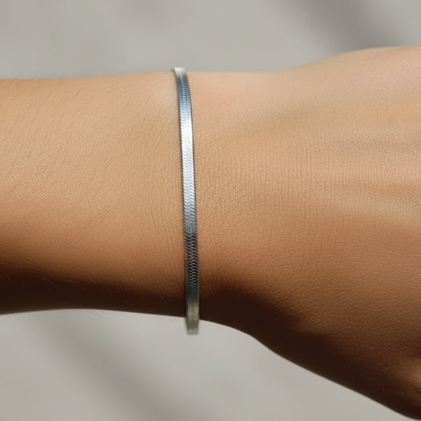 Snake Armband Silber