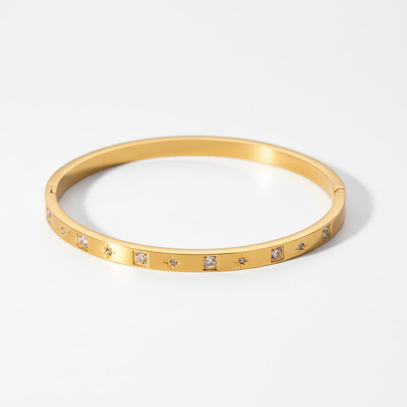 Soft Shine Armreifen Gold