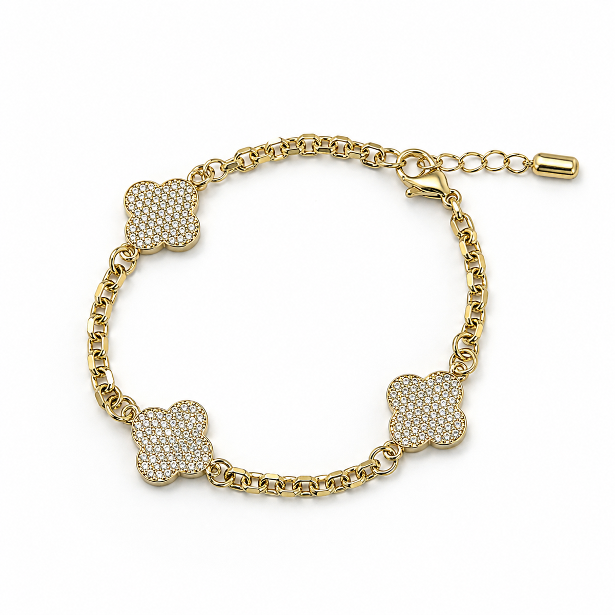 Clover Shine Armband