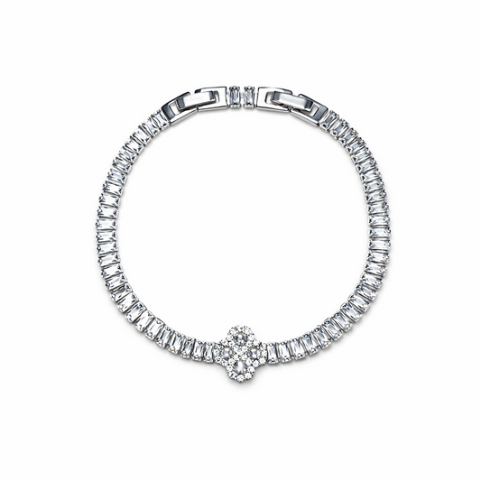 Diamond Clover Silber