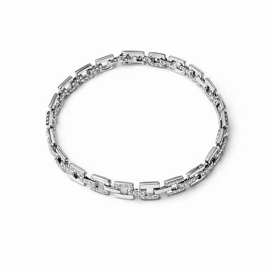 Premium Silber Elégance Armband