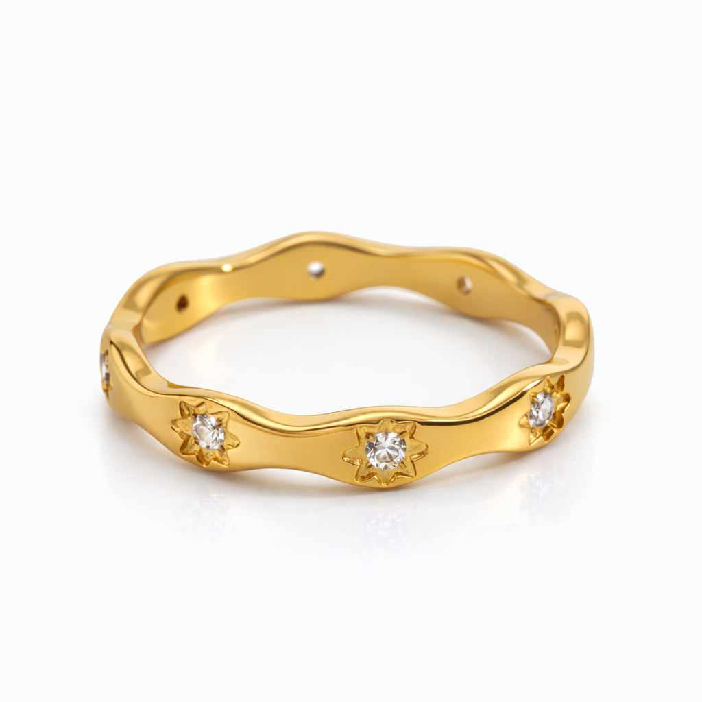 Wavy Romance Ring