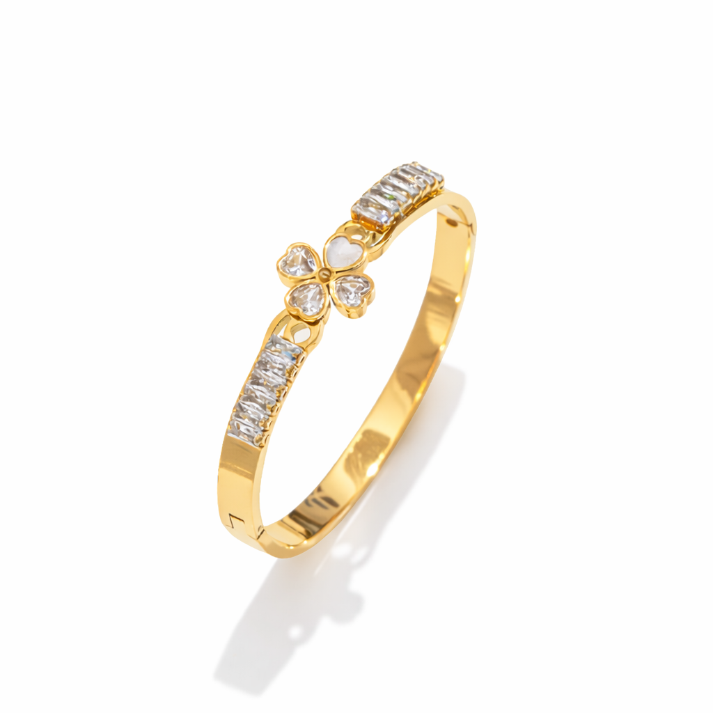 Clover Baguette Armreifen