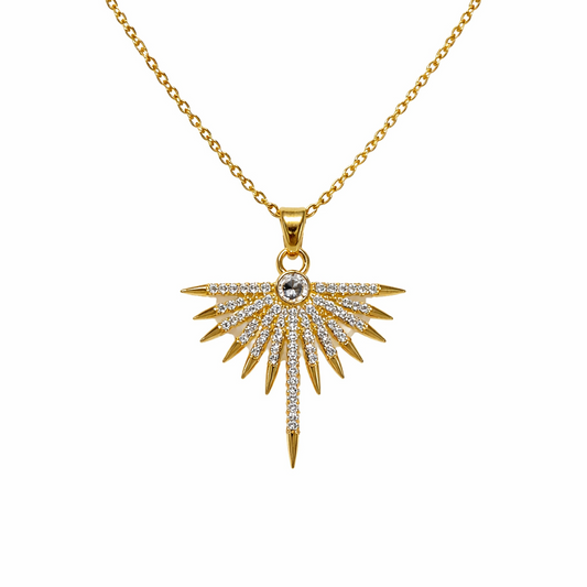 Golden Dragonfly Kette