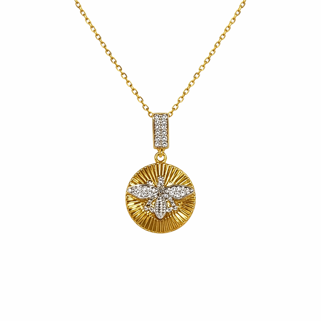 Golden Bee Kette