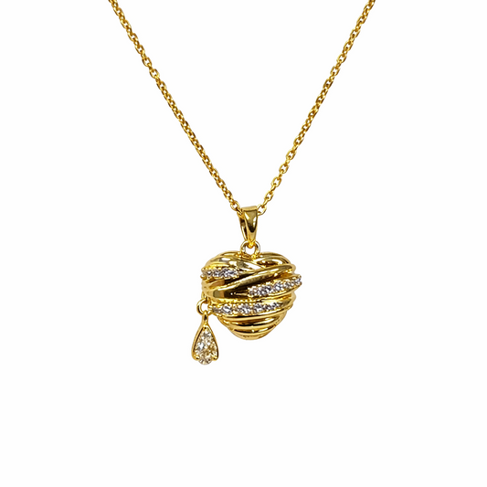 Amora Heart Gold Kette