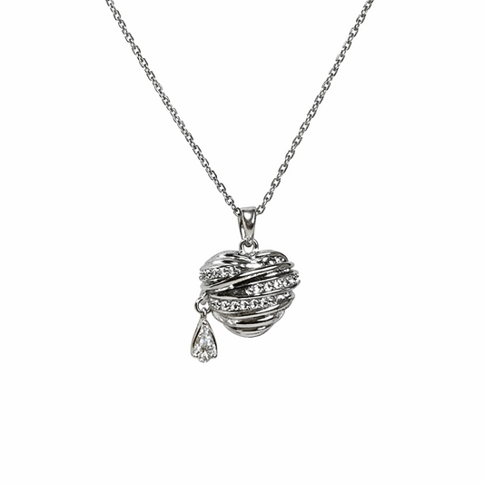Aurora Heart Silber Kette