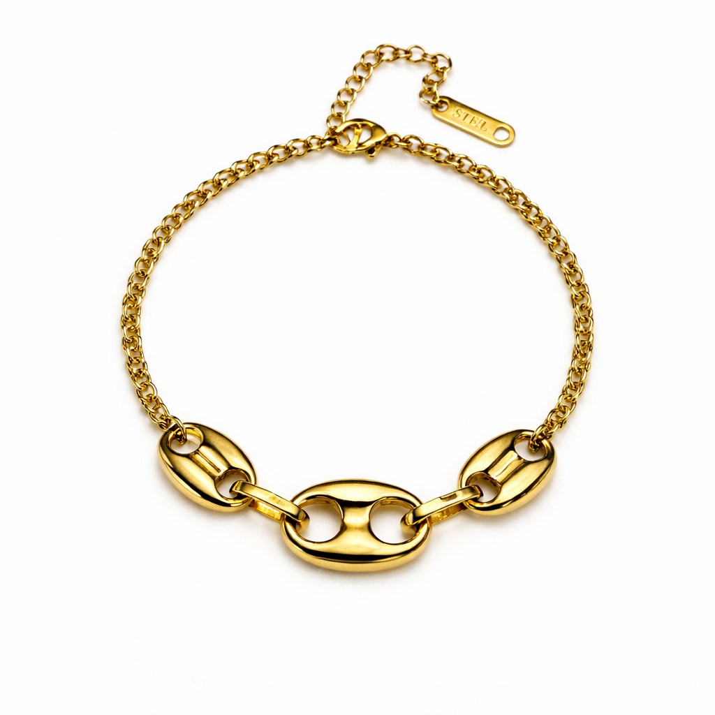 Golden Bean Armband