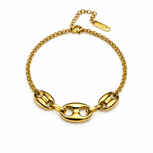 Golden Bean Armband