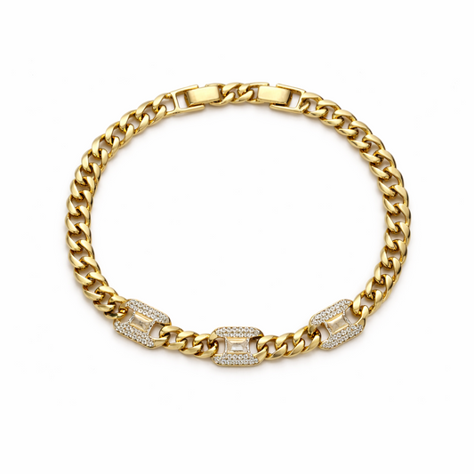 Premium Baguette Armband