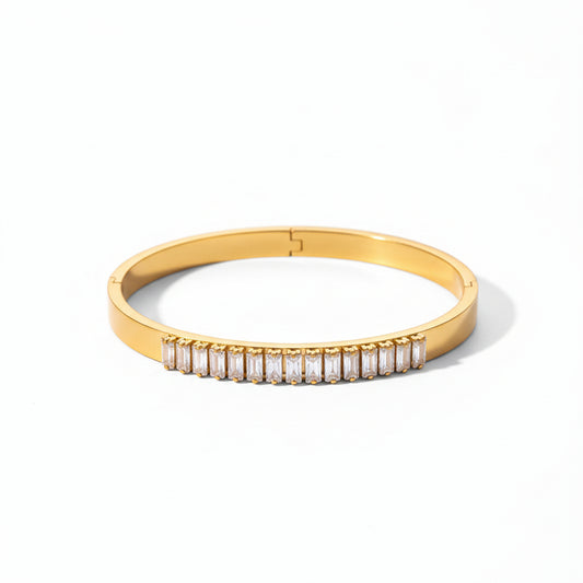 Shimmer Baguette Armreifen