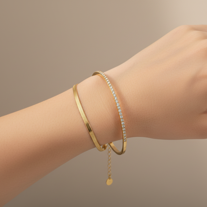 Snake Armband Gold