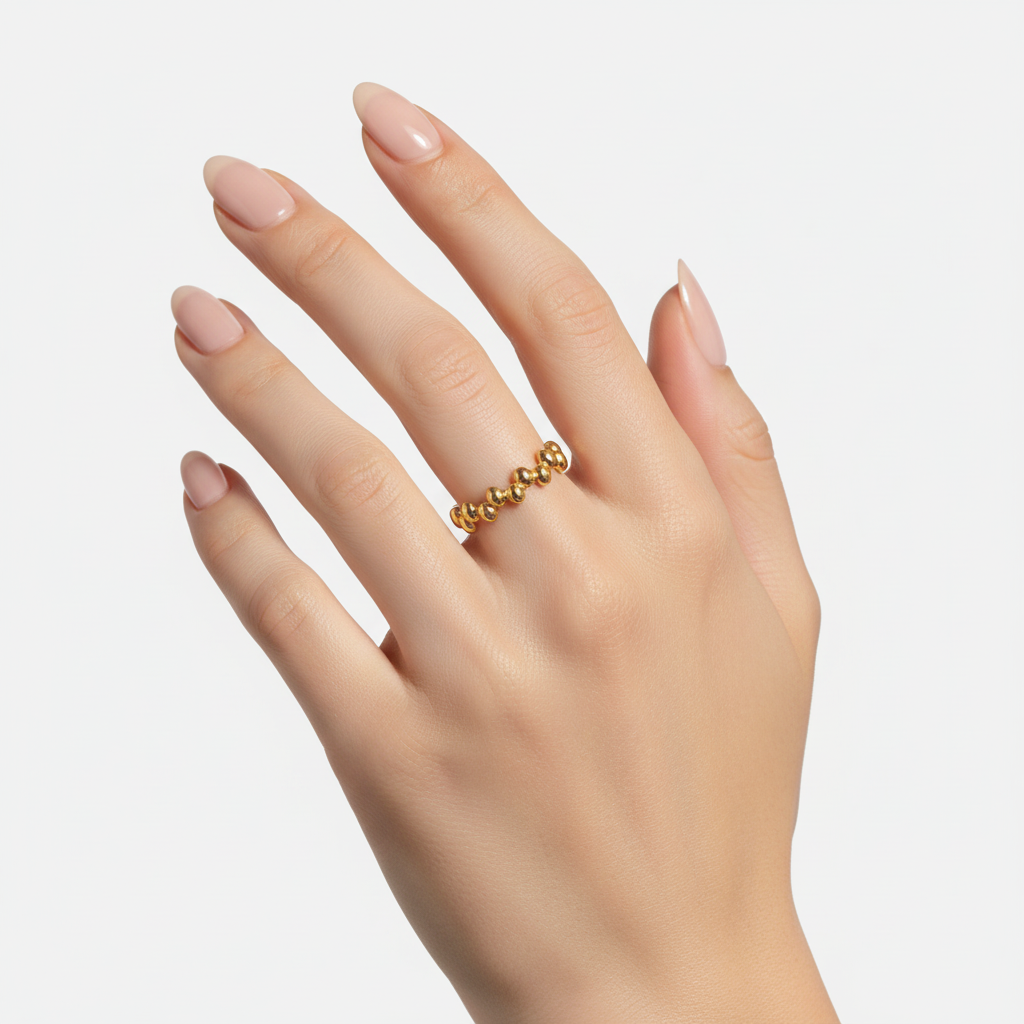 Beanie Ring Gold