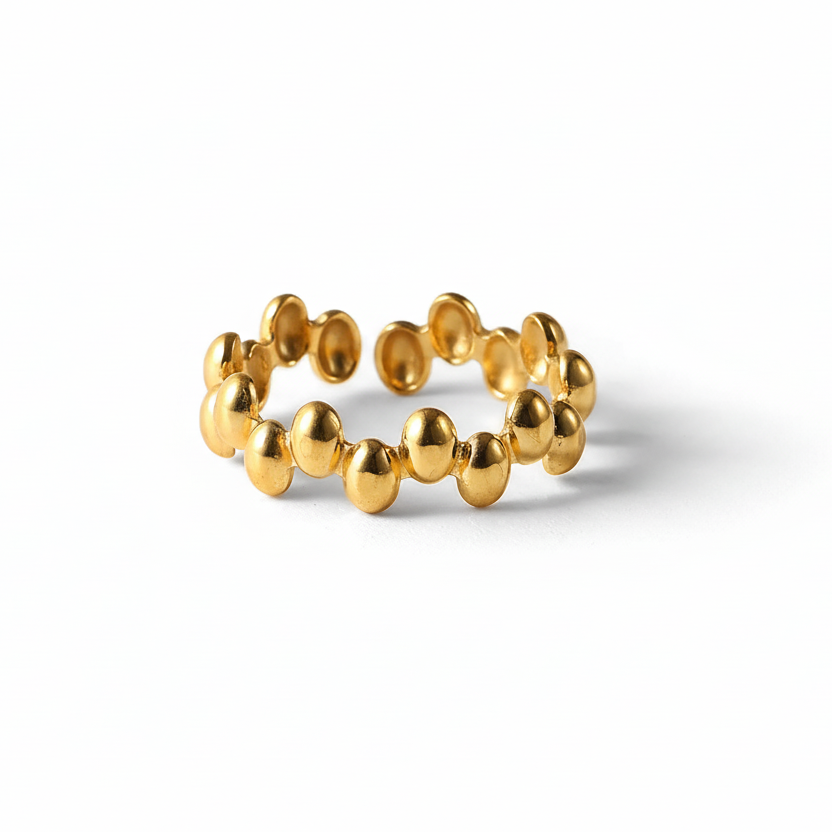 Beanie Ring Gold