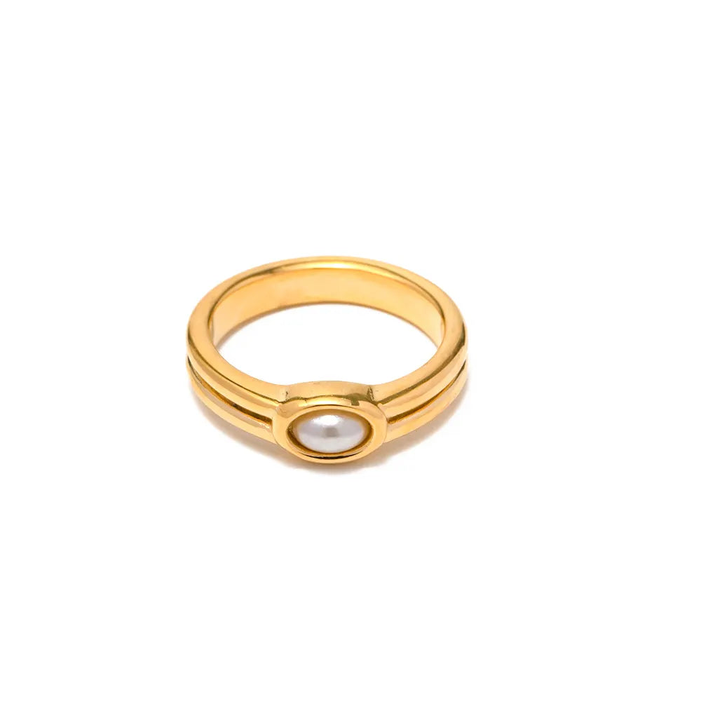 Pearl Ring Gold
