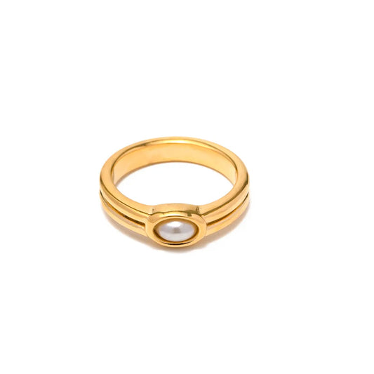 Pearl Ring Gold